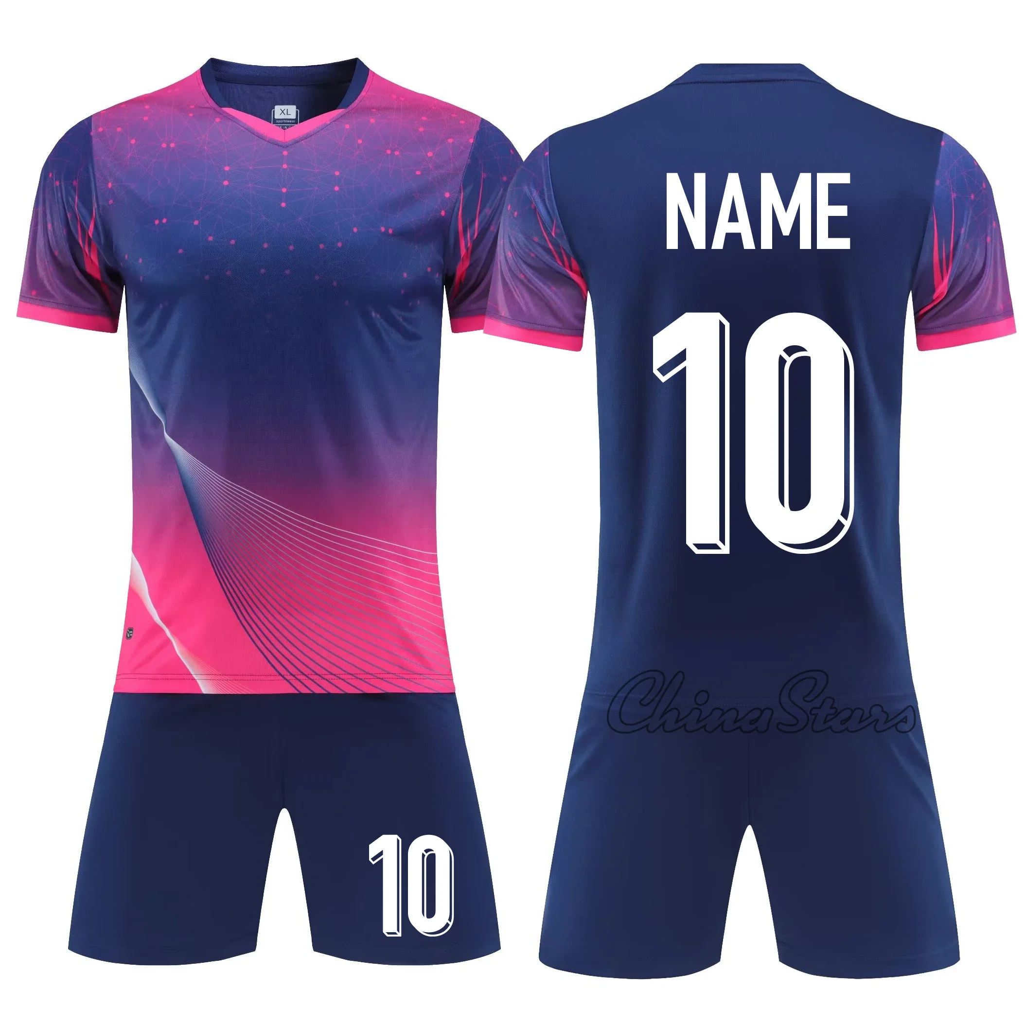 Men Women Retro Soccer Jersey Thailand Quality Polyester Football Jersey Boys Futsal Soccer Uniforms Tracksuits Training Shirts