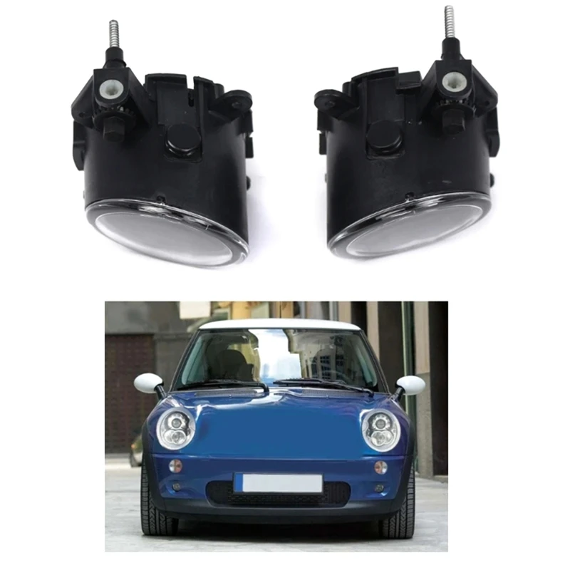 Set Of Right And Left Fog Light Lamp For Mini Cooper R50 R52 R53 63176925049 63176925050