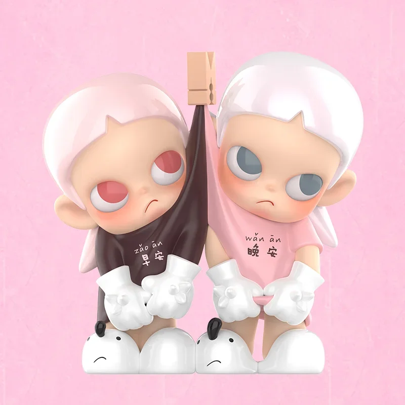 

Pop Mart Zsiga Romantic Greetings Figur Limited Edition Toys Doll Cute Anime Figure Desktop Ornaments Collection Gift