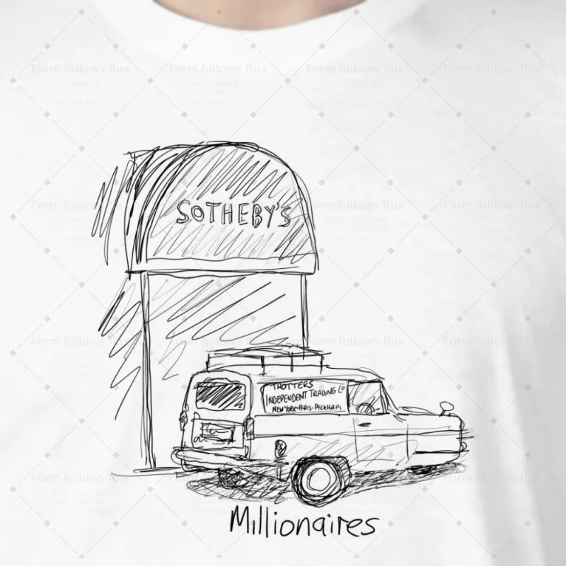 

2026 men T-Shirt Hoodie Millionaires – Only Fools and Horses British Comedy Dads Daftness Kids Hand Drawn Comic style Unisex S-6