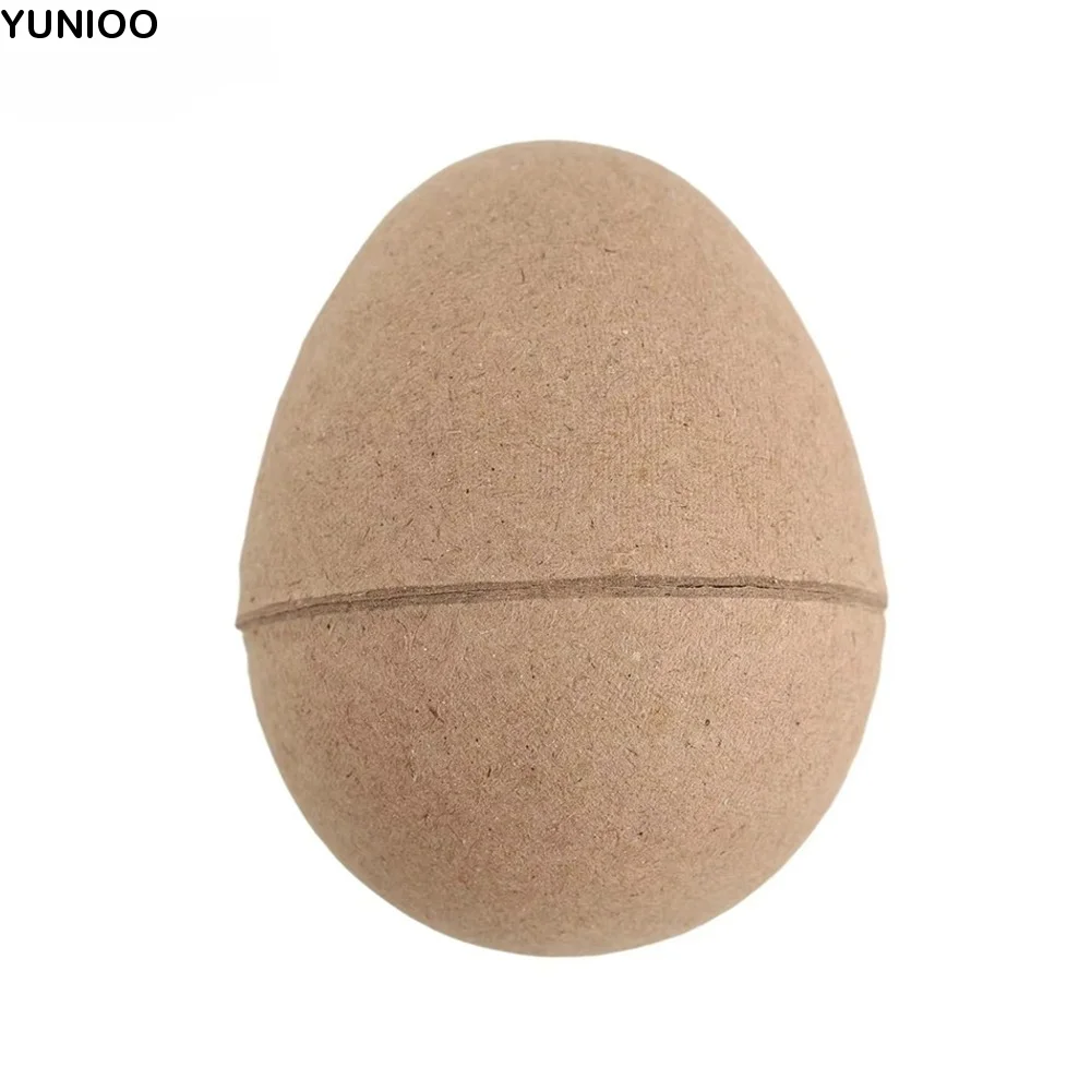 

Unpainted Craft Easter Paper Eggs Blank Adorable Painted Easter Eggs Decorative Simulated DIY Easter Eggs Party Favors