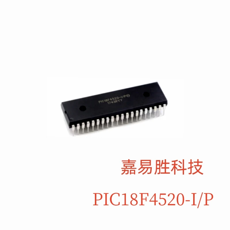 1PCS 100% New Original Single-chip PIC18F4520-I/P PIC18F4520-I PIC18F4520 DIP40 8-bit Microcontroller Chip in stock