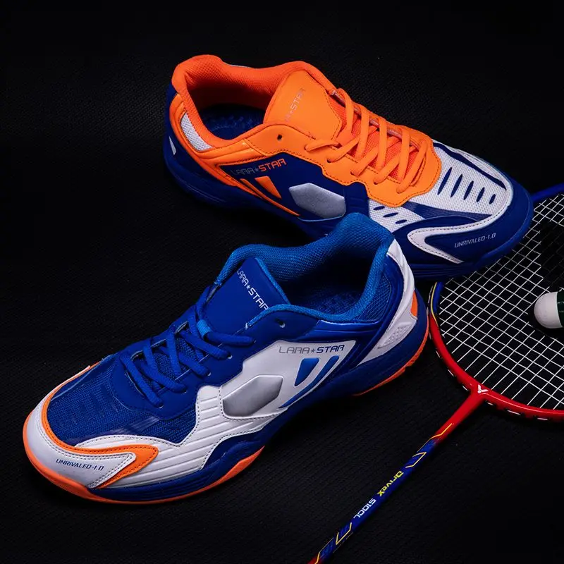 2026 Best Selling Badminton Shoes For Mens Womens Light Weight Indoor Court Mens Shoes Professional Table Tennis Shoes Men