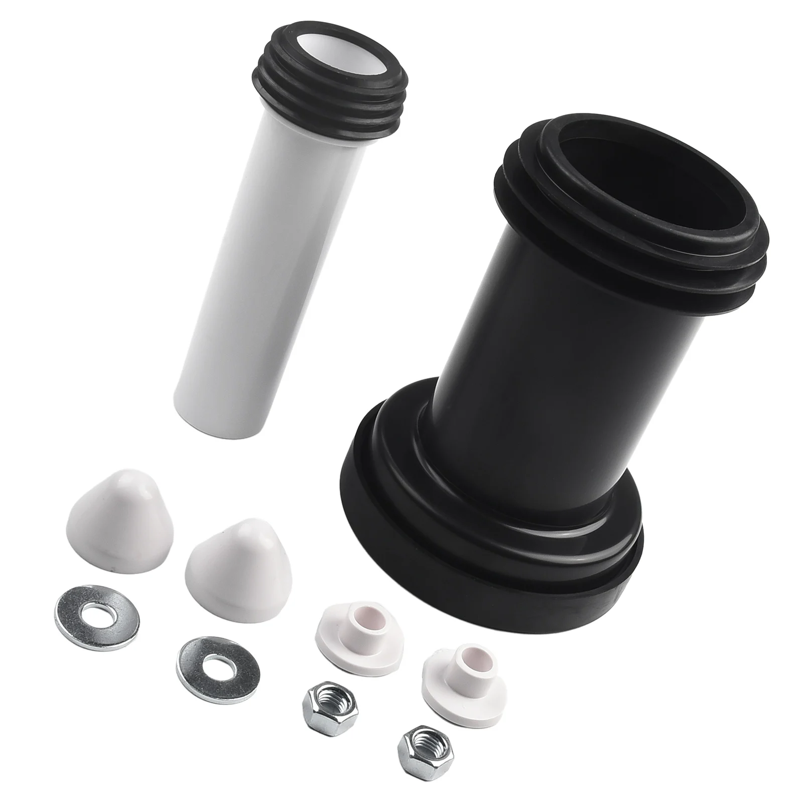 Practical Connection Pipe Set Bathroom Widgets Satin Chrome Wc Frame Brand-new For Geberit for duofix Cistern Practical