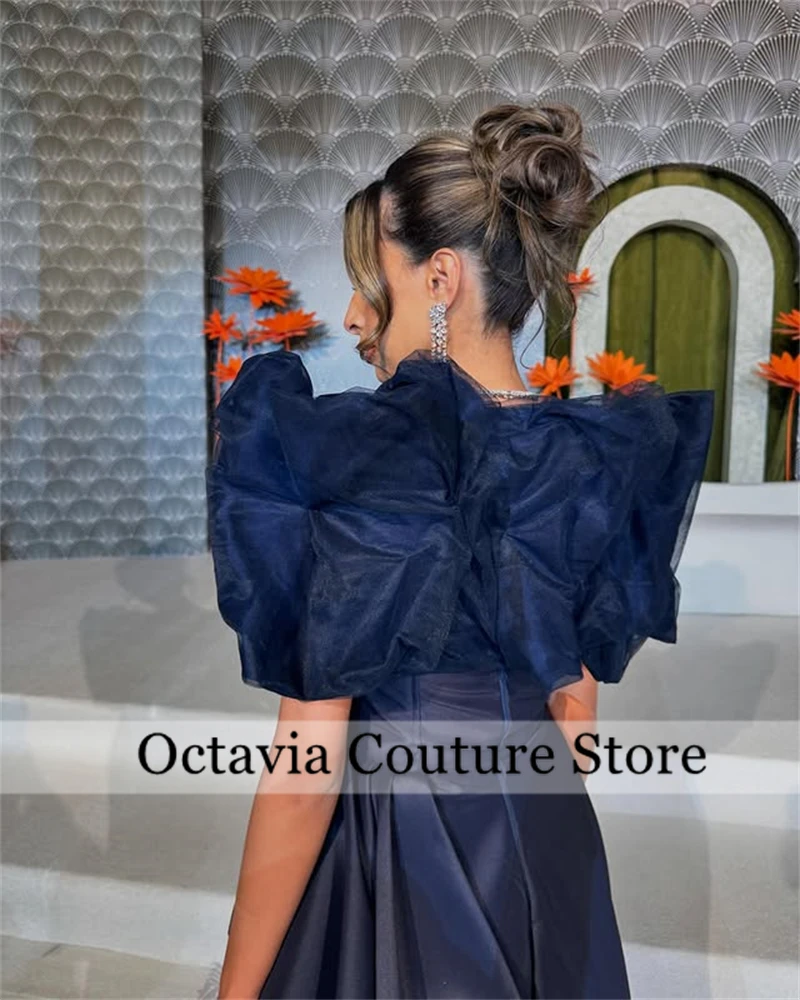 Dubai 2025 Evening Dress Customized Floor-Length Off Shoulder Wedding Dresses Cap Sleeve Ruffles Vestidos De Fiesta Customized