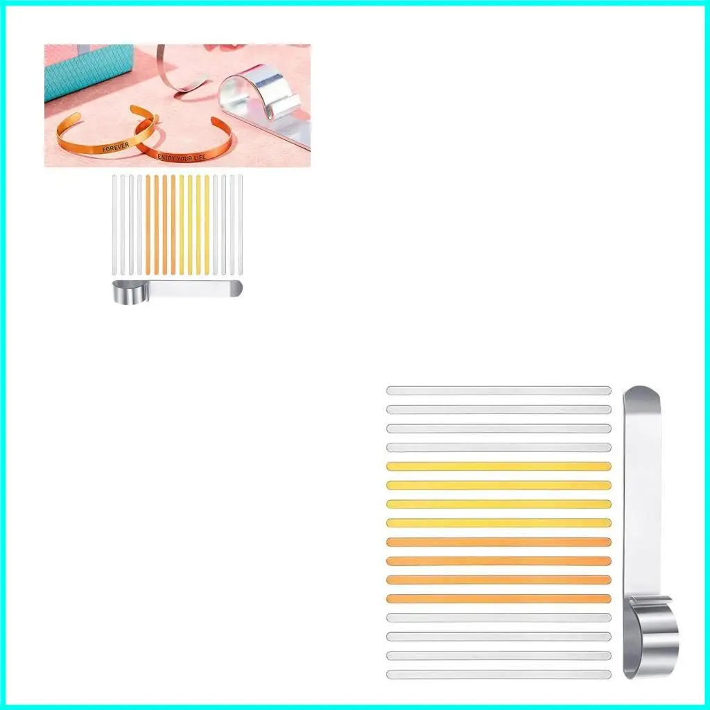 

Jewelry Crafting Set With Bracelet Bender And 17pcs Blanks Fashion Accessory