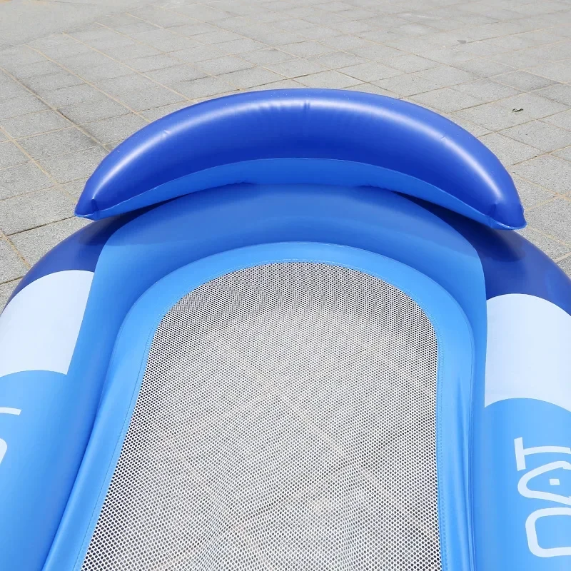 Hamaca de agua plegable para exteriores, colchón flotante inflable para piscina, cama de salón para fiesta, deportes de playa, recreación