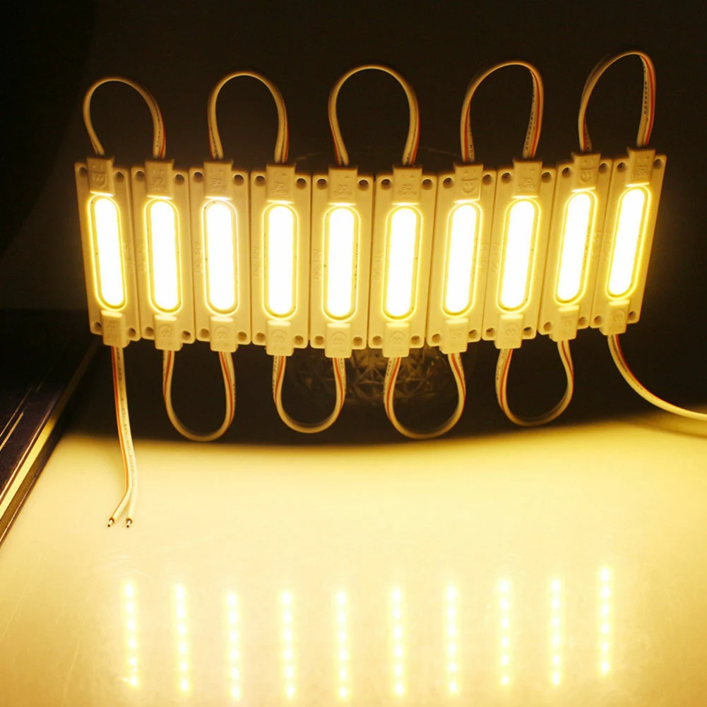 String Lights Led Module Home Anti-static COB DC 12V Fireproof IP65 Injection LED Module Light Lamp Superbright