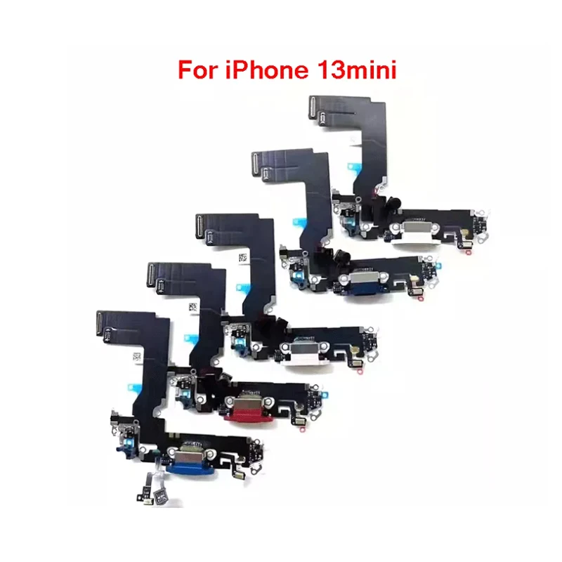 

new Bottom USB Port Charger Board Dock Connector Charging Flex Cable For iPhone 13 13mini 13 pro 13 pro max Phone Parts