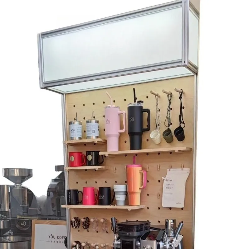 

Ocean plate aluminum profile display cabinet, floor rack, storage cabinet