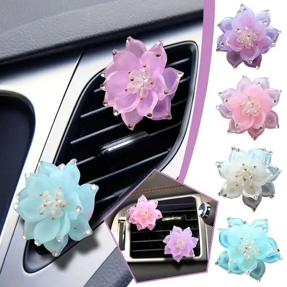 

1pc Car Air Freshener Clip Car Perfume Clip Aromatherapy Air Conditioning Ventilation Ornaments Car Interior Decoration