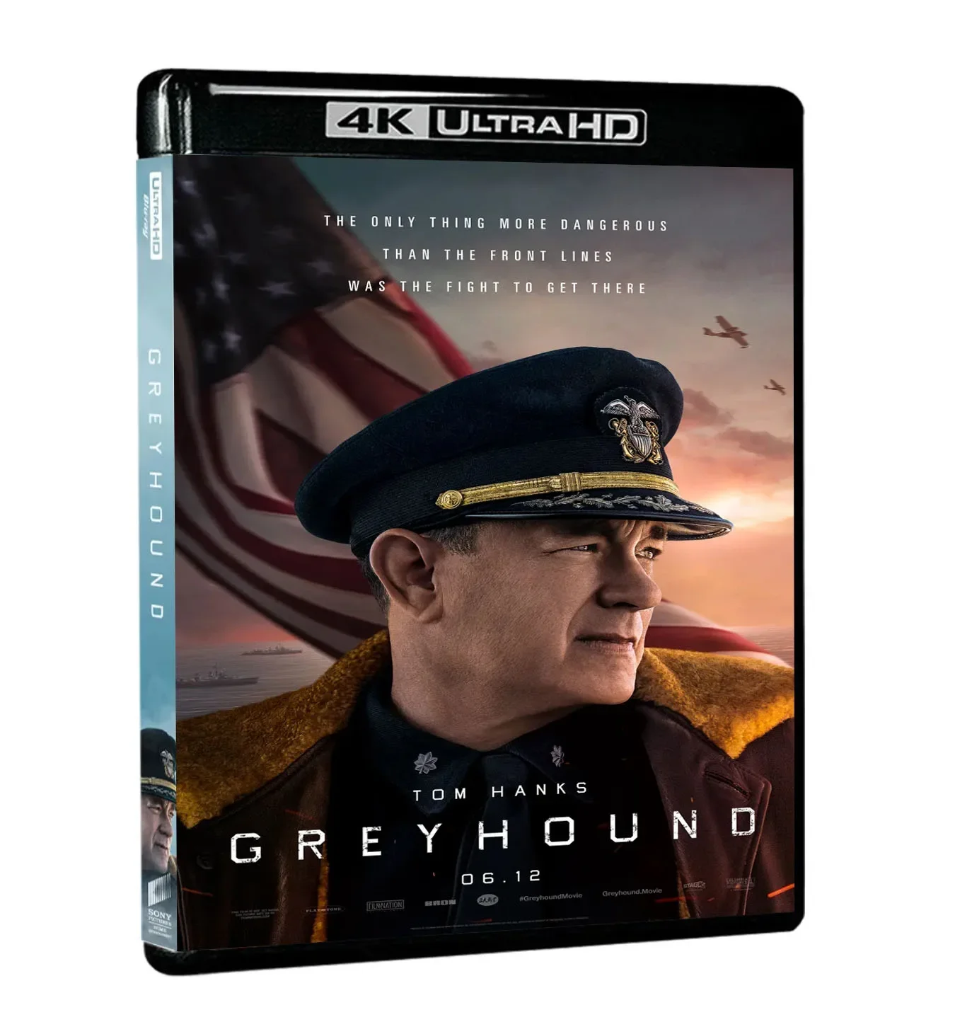 Greyhound (2020) 4K UHD Compatible con PS5 XSX Disco de película Blu-ray de ultra alta definición HDR10 BD de alta definición