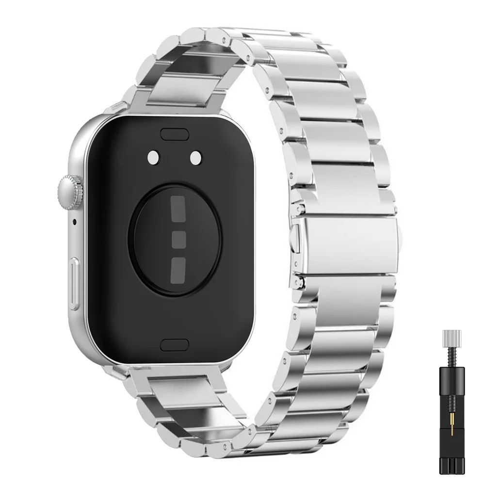 Stainless Steel Strap For Huawei Watch Fit 3/4/5 Smartwatch Metal Bracelet Wristband For Huawei Watch Fit 5/4 Pro Accessories