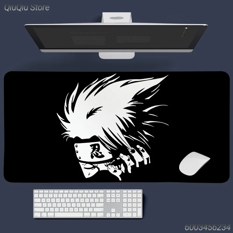 Naruto Logo Mouse Pad Uzumaki Naruto & Kakashi Hatake Keyboard Pad Office Desk Pad Gaming Accessorie