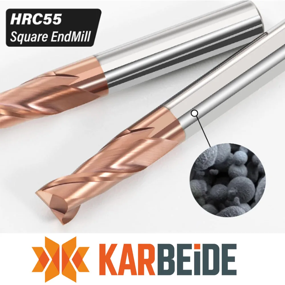 

Готовый запас! Твердосплавная концевая фреза HRC55 d16x70xD16xL150 мм d20x45xD20xL100 мм, 2 канавки, инструмент с ЧПУ для обработки чугуна