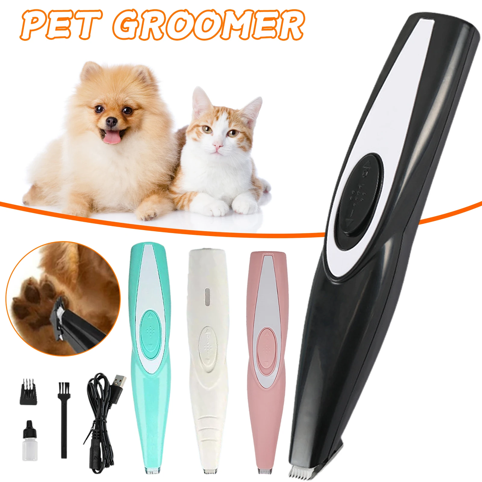 Pet Hair Trimmer Small Size And Easy To Carry Suitable For Buttocks Paws Face