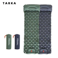 TARKA-alfombrillas inflables para acampar, colchón de aire con almohada, colchoneta para dormir turística al aire libre, colchón autoinflable para senderismo y escalada
