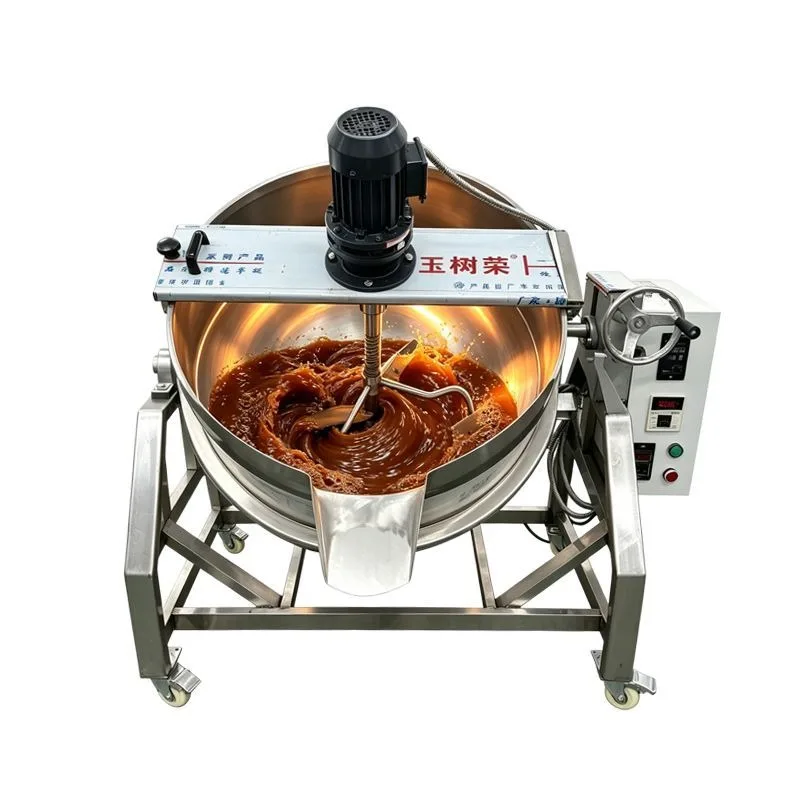 Commercial hot pot base frying machine food grade automatic