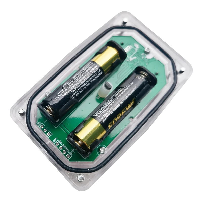 dwan Mini Digital untuk Flowmeter Turbin Digital LCD Display Meter Display Chip Aksesori Elektronik Digital Flow-Meter Durabl