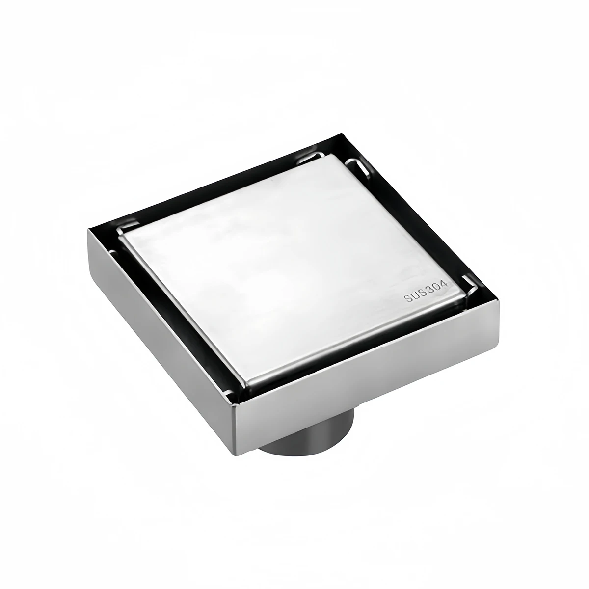 Bathroom Grates Drainer Tile Insert Square Floor Waste Drain Anti-odor Invisible Shower Floor Drain Kitchen Balcony