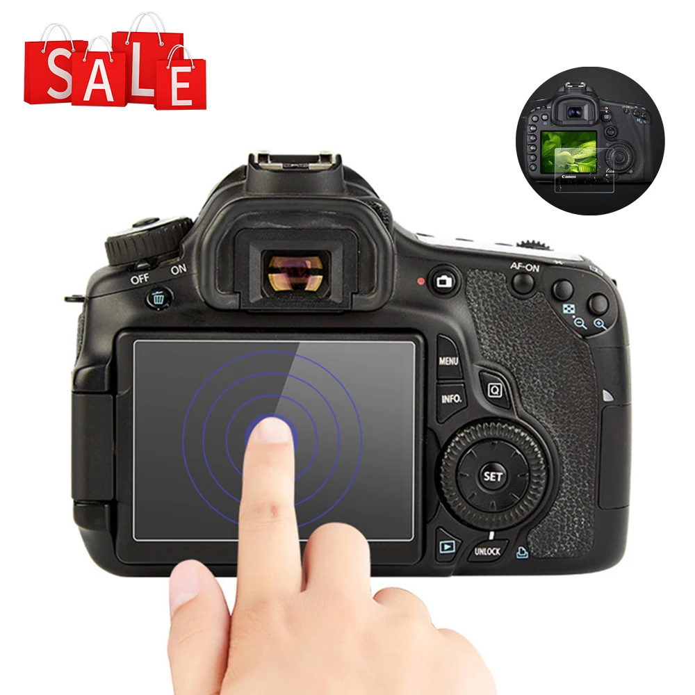 9H LCD Camera Screen Protector Cover Tempered Glass Film for Sony RX100 II III IV RX10 RX1 A77II A99 A9 A7M2 A7S2 A7III A7 A77