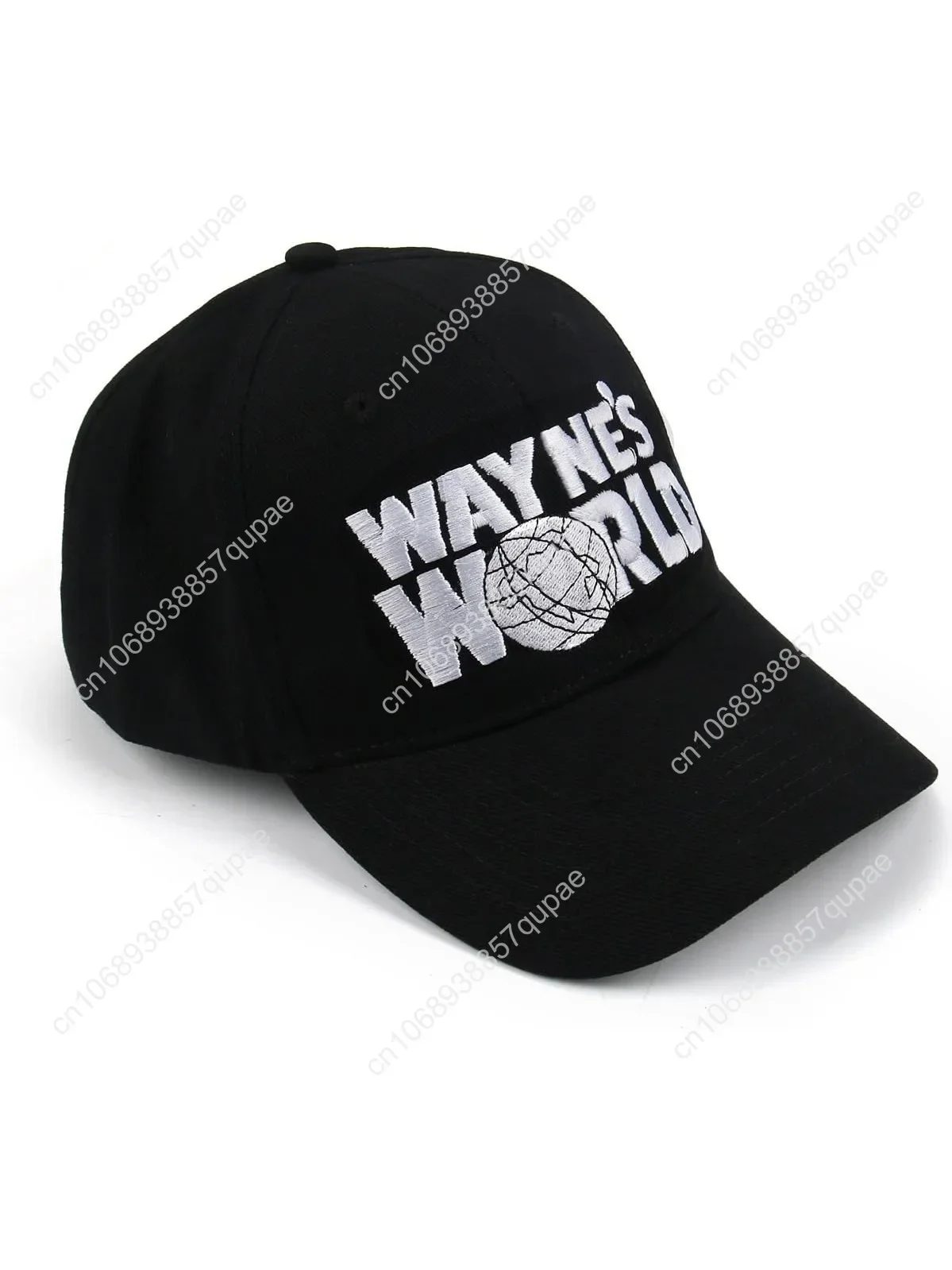 

Wayne's Hat Embroidered Trucker Unisex Adult Adjustable Black Baseball Hat Cap