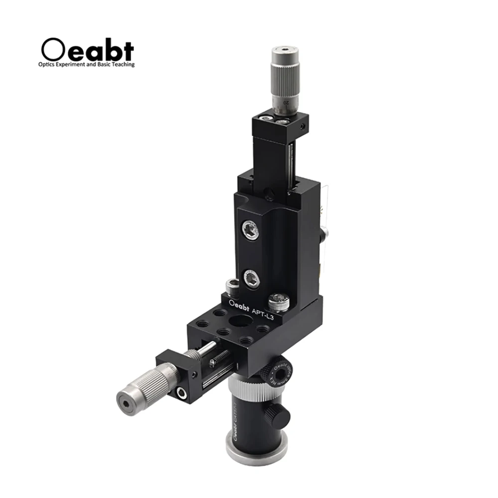 APT-L2 Small Right Angle Adapter 90° Right Angle Bracket Angle Base Support Mounting Piece Aluminum Plate Vertical