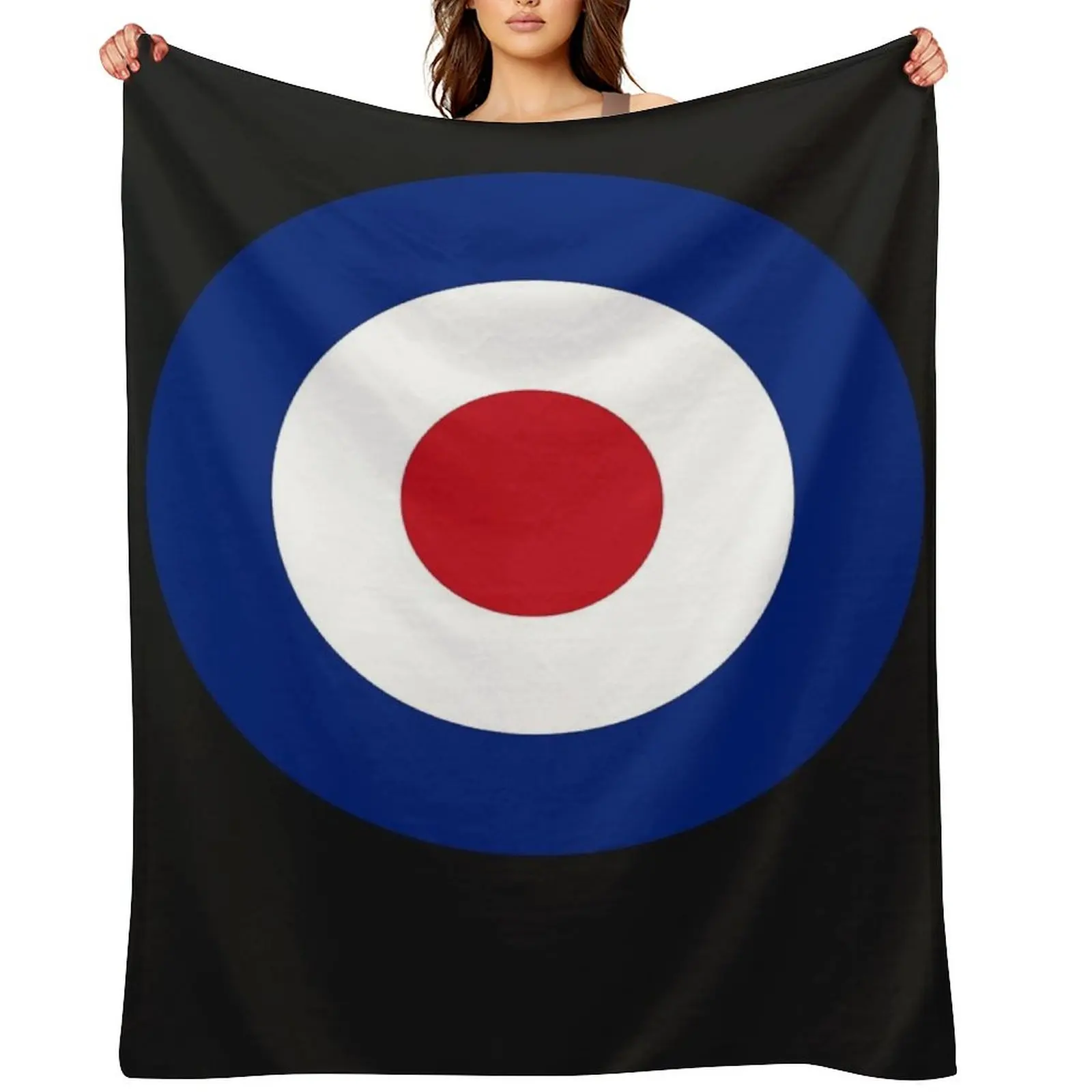 

Mod roundel classic t shirt Throw Blanket Tourist Soft Beds Soft Big warm for winter Blankets