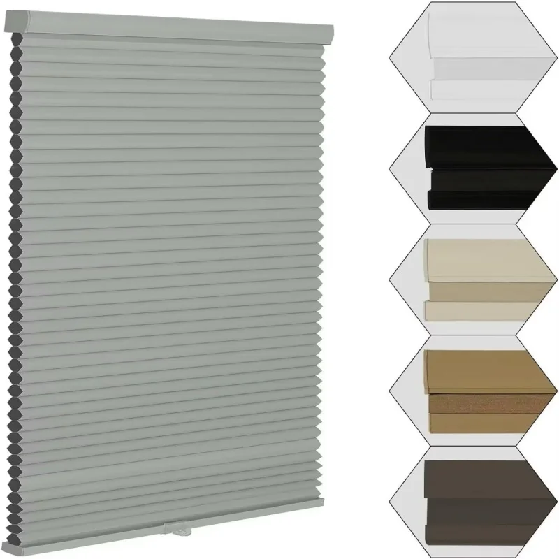 

Factory Wholesale Price Cellular Blackout Shade Day And Night Cordless Spring Cellular Blinds Honeycomb Blinds For Windows
