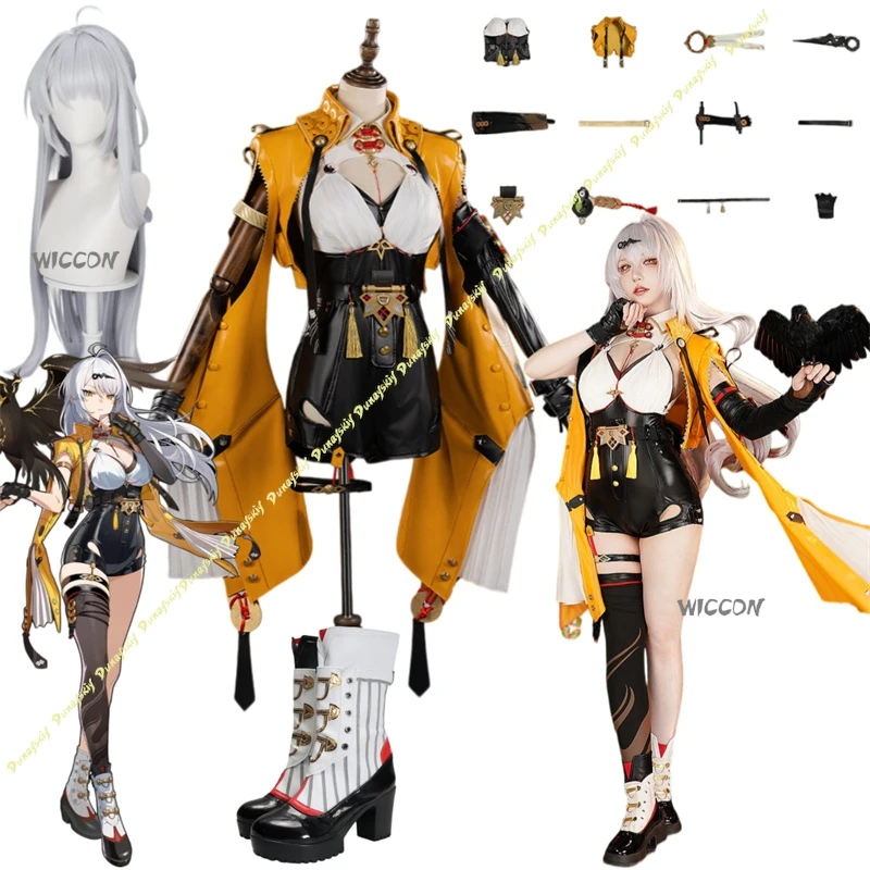 

Zenless Zone Zero Costume Yixuan Cosplay Costume Complete Set With Clothes,Wigs,Shoes Hallowen Play Role Clothes High Quality