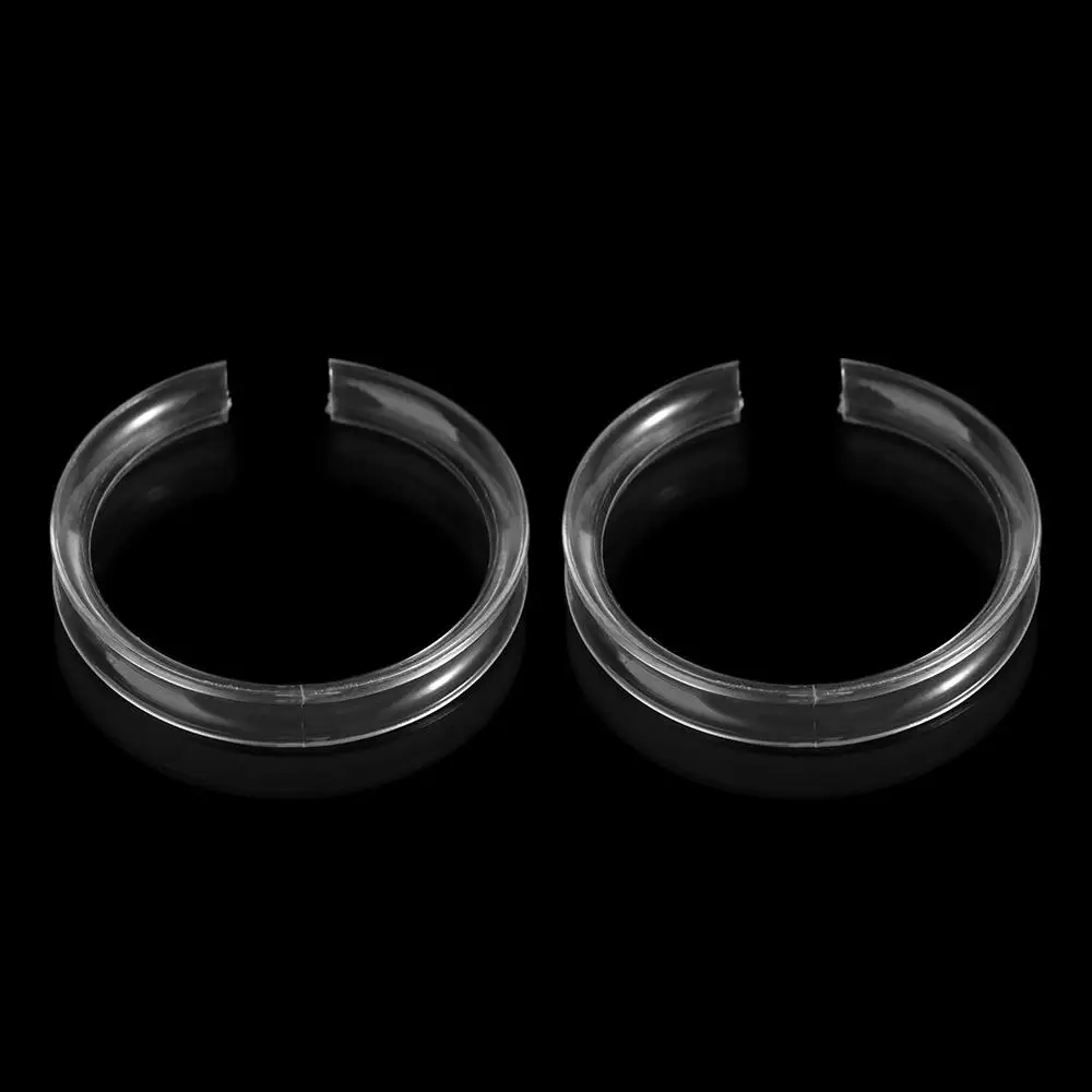

10 Pcs Acrylic Bracelet Display Stand Round Transparent Bracelet Stand Holder Display Clear Bangle Organizer Rack Girls