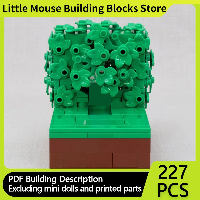 

Creative Design Model MOC Building Bricks Backing Into The Bushes Modular Technology Gifts Holiday Toys Suit Assemble Children