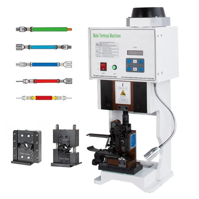 

EW-09 1-8T Mute Terminal Crimping Machine End Crimping Machine Horizontal and Crimping Machine