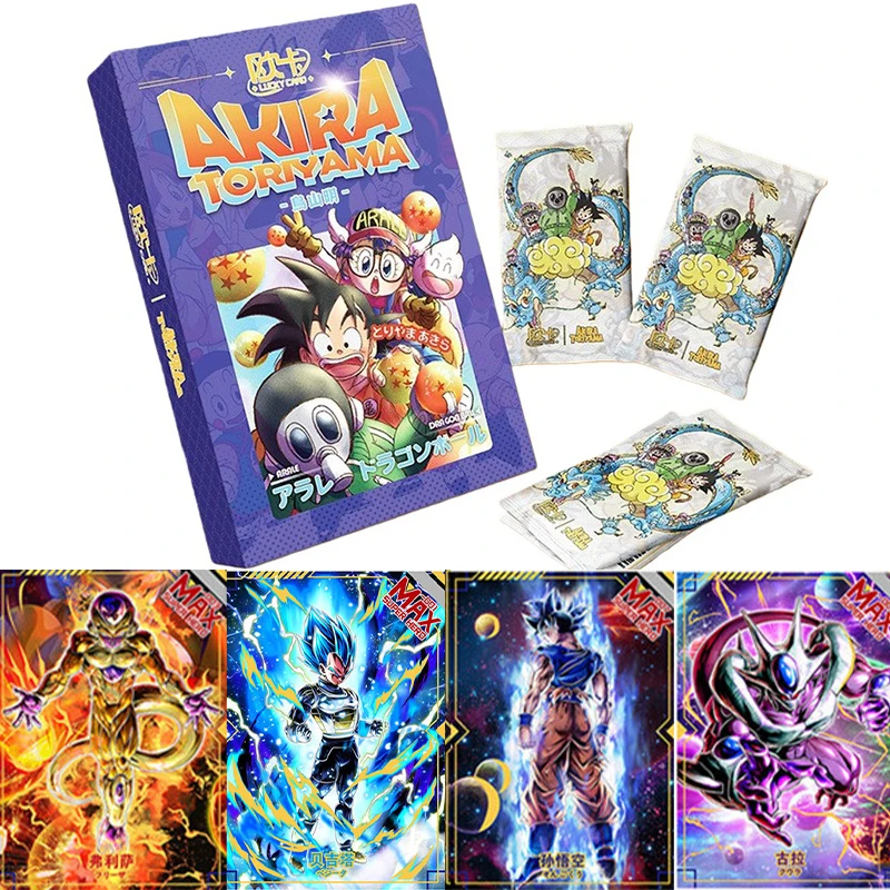 Tarjetas Coleccionables Originales de la Película Dragon Ball Super Super Hero 2022, Edición Conmemorativa de Akira Toriyama, Regalos y Juguetes de Anime