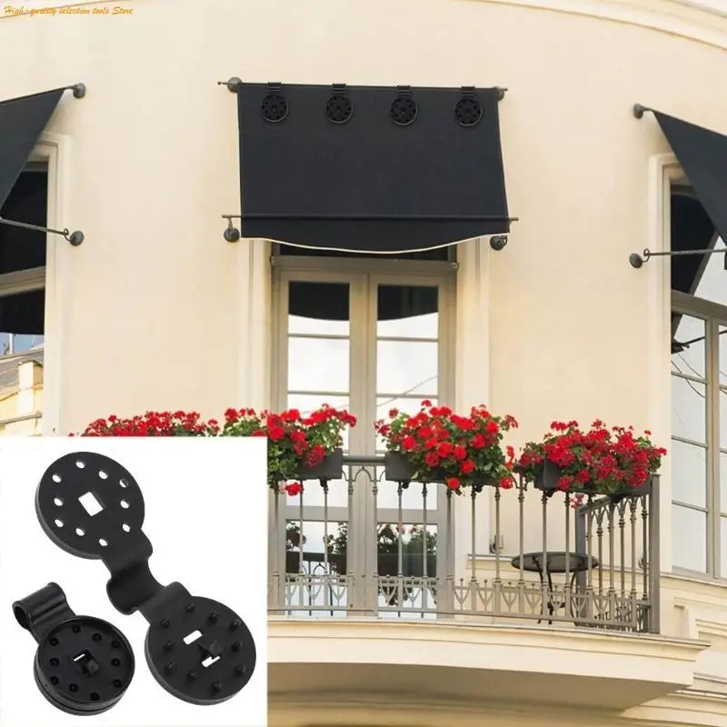 203f 20/50/100pcs Clip in tessuto tonalità plastica neri per rete da tonalità da sole
