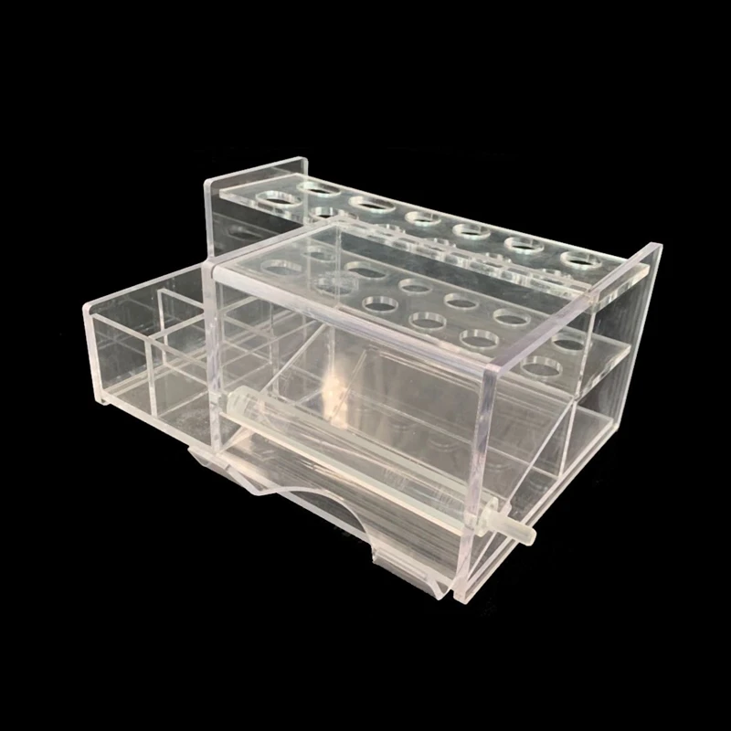 Makeup Organizer Drawers  Adhesive Resin Placement Syringe Frame Acrylic Organizer