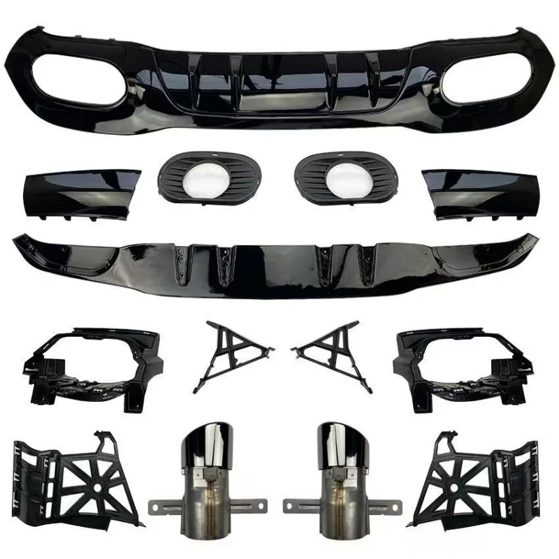 

Suitable for Mercedes-Benz A-Class W 8.85kg Sedan Upgrade A34MG Style Rear Lip Spoiler Tail Diffuser Small Surround