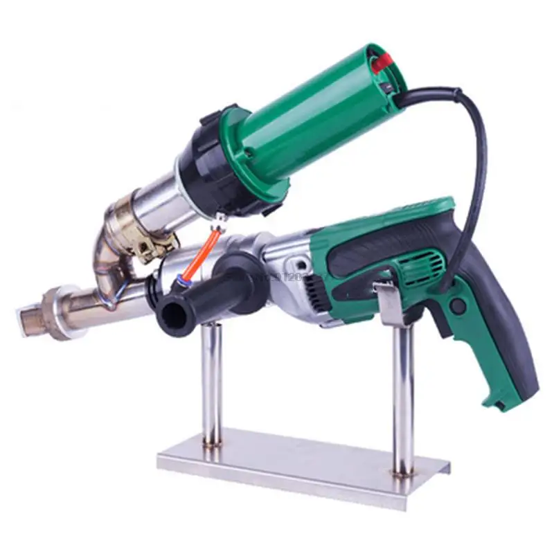 Soplete de soldadura de plástico de extrusión, máquina de soplete de soldadura de aire caliente de extrusión automática portátil PP/PE LST600E