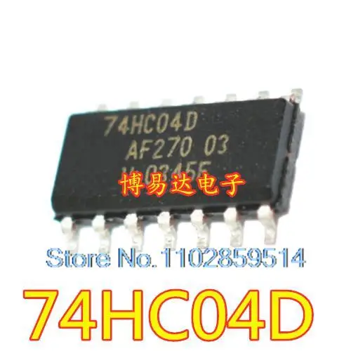 20PCS/LOT  74HC04D SOP14   IC