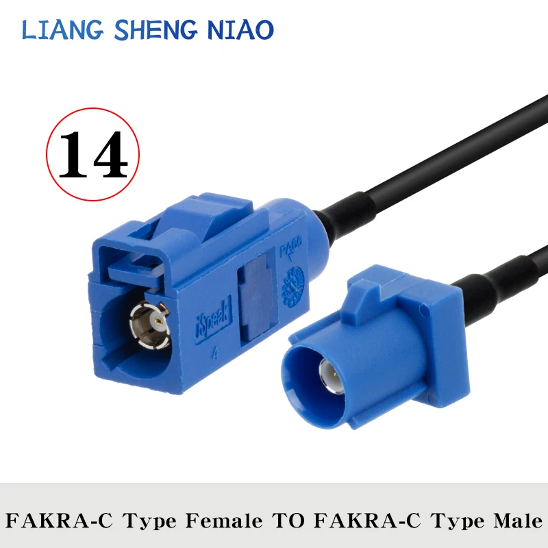 Imagem -05 - Conector de Cabo Coaxial rf para Antena Gps rf Crimp tipo Universal para Linha de Cabo Coaxial Masculino Feminino Sma tipo Fakra c 3g Rg174