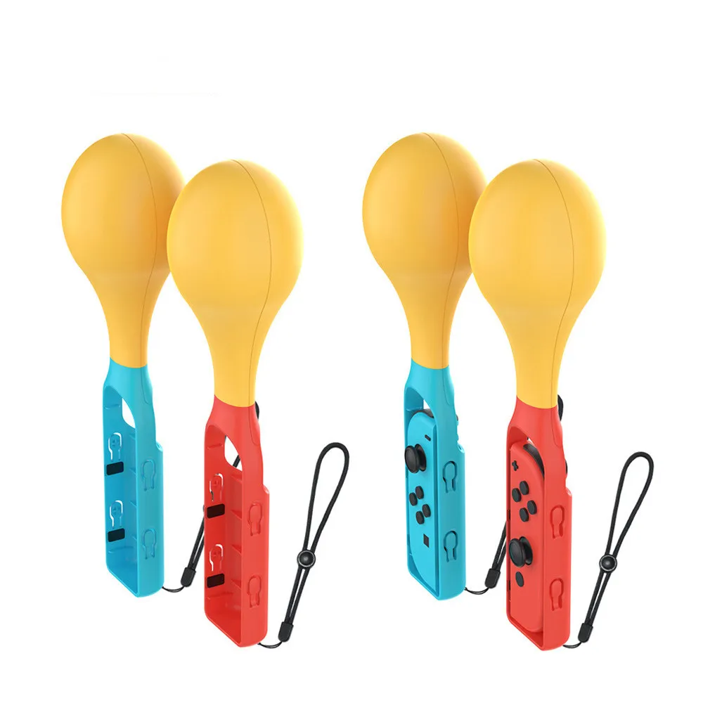 Maracas-وحدة تحكم Joy-Con لليمين واليسار للتبديل ، مقبض لعبة رياضية ، مطرقة OLED ، قبضة اللعبة ، تجربة الألعاب
