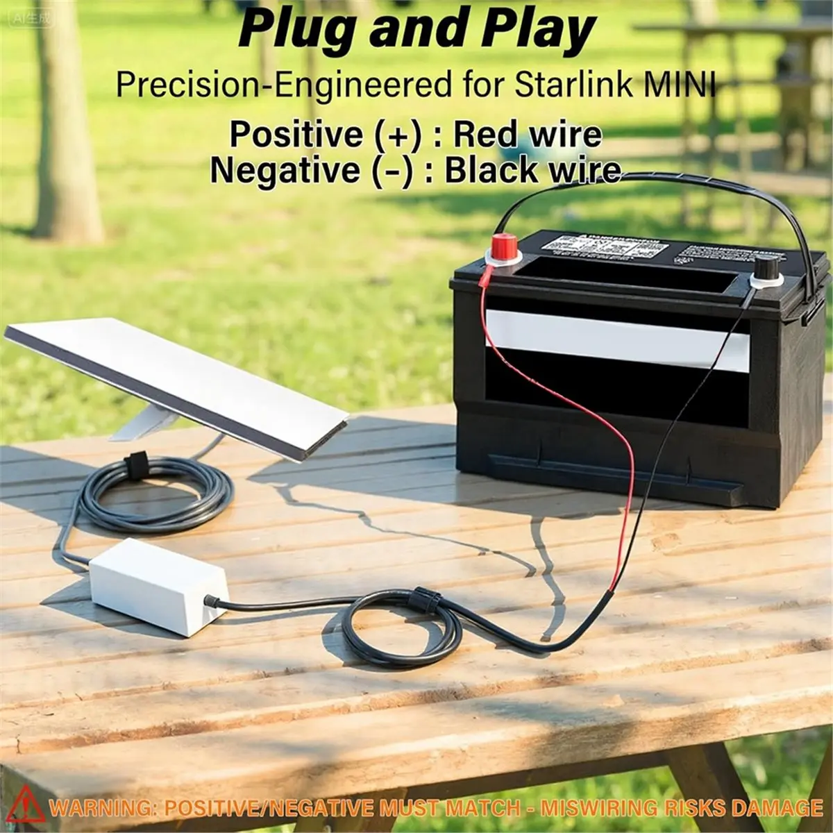 محول محول بطارية السيارة لميني، مدخل 12-24 فولت إلى مخرج ثابت 36 فولت مع كابل تيار مستمر 10 أقدام محول طاقة تيار مستمر #1