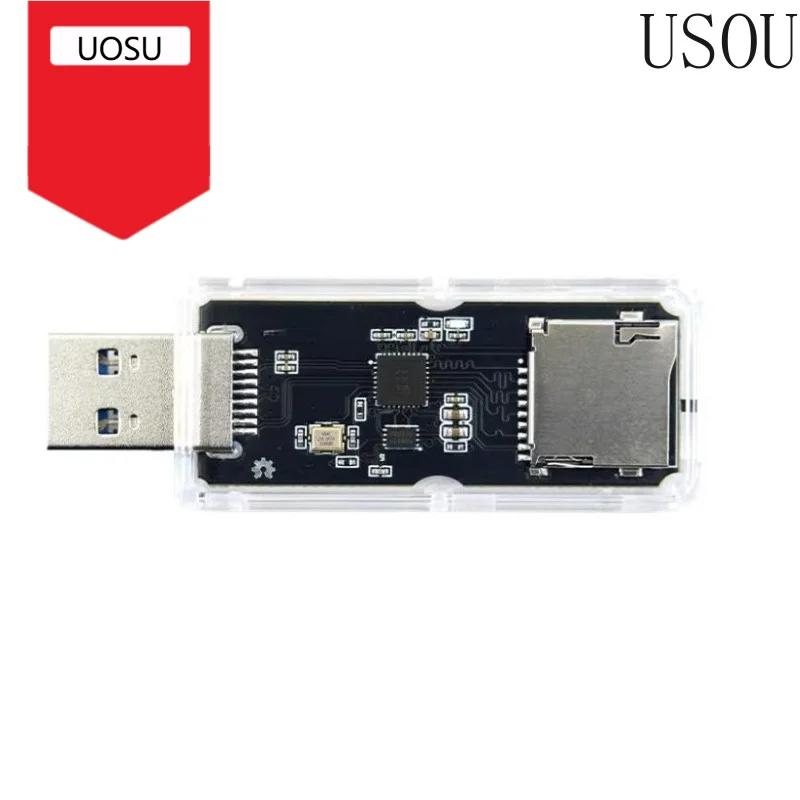 Open Source USB 3.0 SD Card Reader, GL3224 Chip, Up to 100MB/s, Write Protect Switch, Hardware Design Open