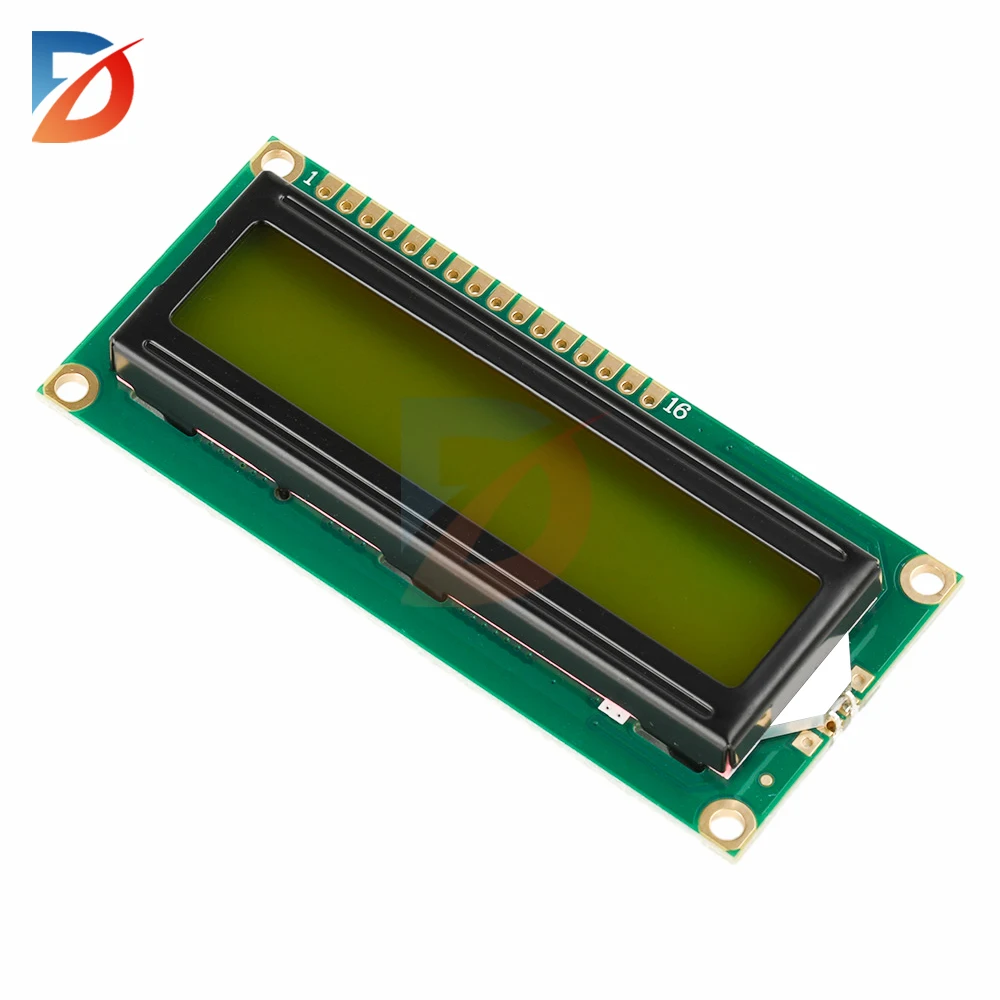 LCD1602 5V 1602 Anzeigemodul Blau/Grüner Bildschirm 16x2 Zeichen LCD-Anzeigemodul IIC/I2C-Adapter für Arduino UNO R3 Mega2560