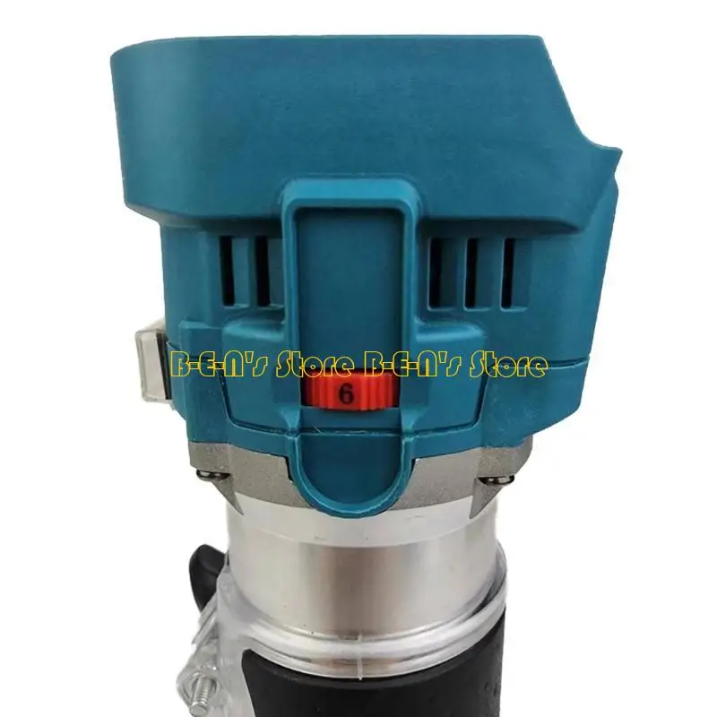 Y1AD Efficient Woodworking Trimmer Routers for 18V Platforms Brushless Technology Hand Operations 6 Adjustments Collets