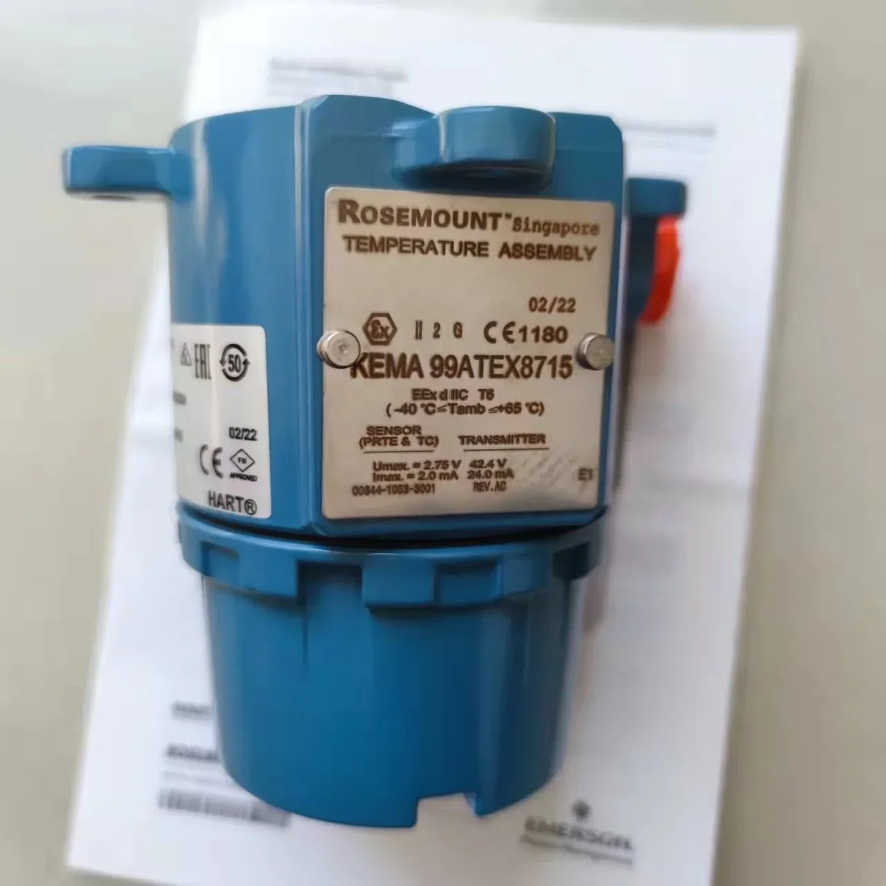 Emerson  Rosemounte 4-20mA 644 Multi-function Intelligent Temperature Transmitter 644HAK5J6M5