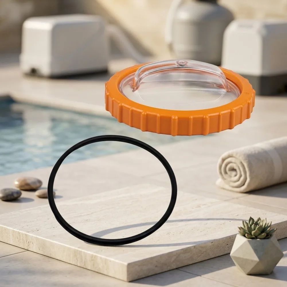 P07018 Orange Nut And P07019 Pre Filter Cover With O Ring For Sand Pump Filter Lid 58486 58497 58499 2023+ Swimming Pool Parts