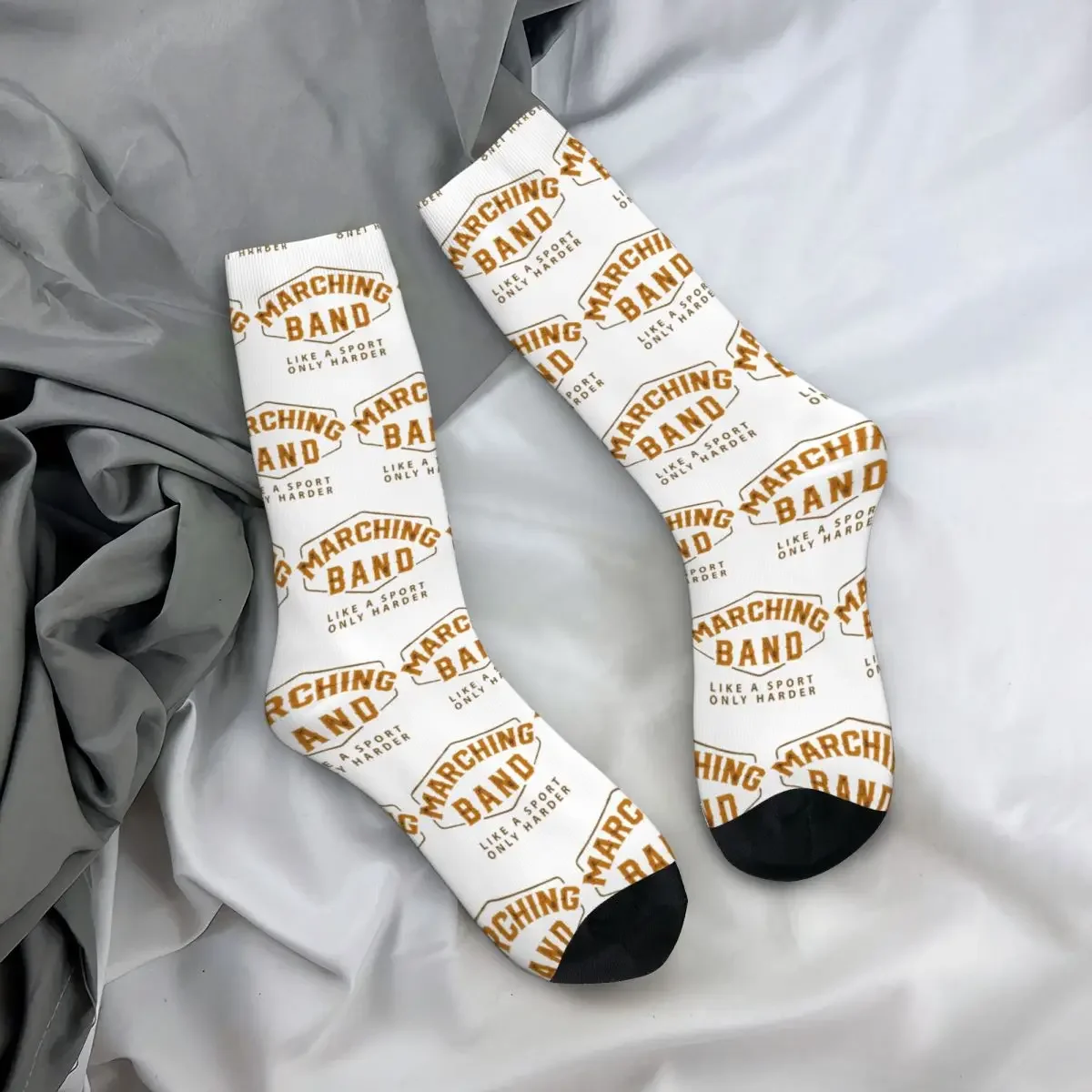 Chaussettes de marche drôles Harajuku, bas de haute qualité, chaussettes longues toutes saisons, accessoires pour cadeaux unisexes