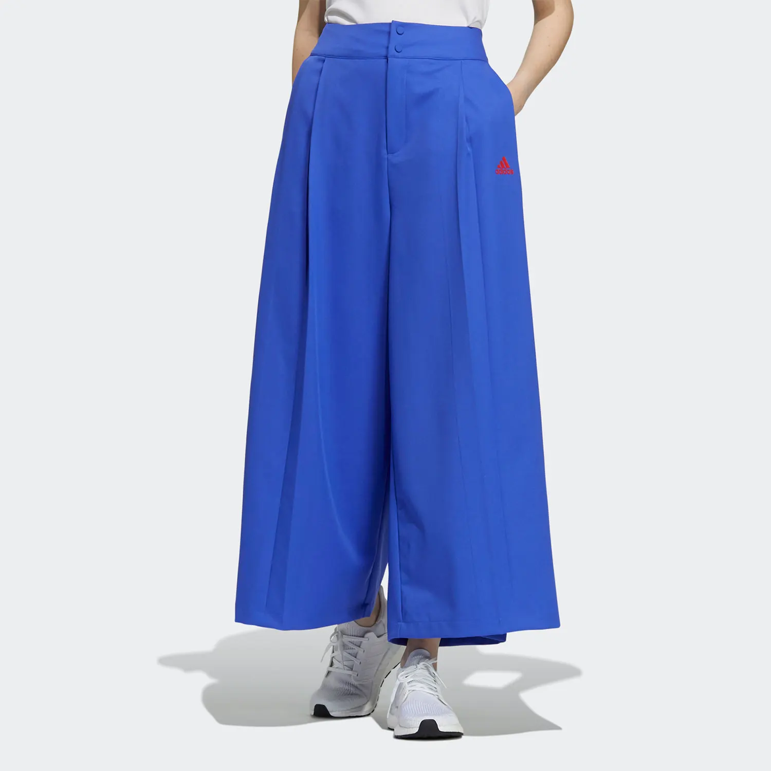 

Женские повседневные спортивные свободные дышащие брюки с широкими штанинами Adidas Originals New Season H09686