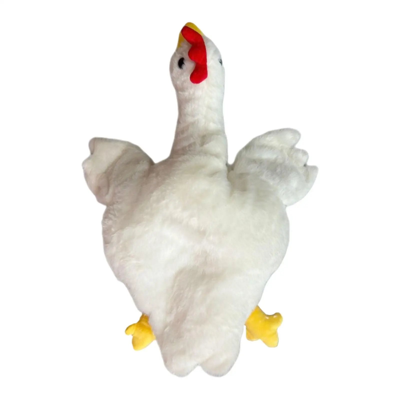 Chapeau de coq mignon pour adultes et enfants, coiffure de fête amusante pour remise de diplôme, couvre-chef en peluche